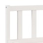 vidaXL Massivholzbett Extra Lang ohne Matratze Weiß 140x220 Kieferholz vidaXL Massivholzbett Extra Lang ohne Matratze Weiß 140x220 Kieferholz