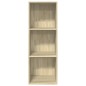 vidaXL Bücherregal Sonoma-Eiche 40x30x114 cm Holzwerkstoff vidaXL Bücherregal Sonoma-Eiche 40x30x114 cm Holzwerkstoff