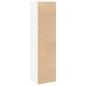 vidaXL Bücherregal Weiß 40x30x152 cm Holzwerkstoff vidaXL Bücherregal Weiß 40x30x152 cm Holzwerkstoff