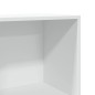 vidaXL Bücherregal Weiß 40x30x152 cm Holzwerkstoff vidaXL Bücherregal Weiß 40x30x152 cm Holzwerkstoff