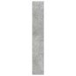vidaXL Bücherregal Betongrau 40x30x189 cm Holzwerkstoff vidaXL Bücherregal Betongrau 40x30x189 cm Holzwerkstoff