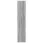 vidaXL Bücherregal Grau Sonoma 40x30x152 cm Holzwerkstoff vidaXL Bücherregal Grau Sonoma 40x30x152 cm Holzwerkstoff