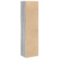 vidaXL Bücherregal Grau Sonoma 40x30x152 cm Holzwerkstoff vidaXL Bücherregal Grau Sonoma 40x30x152 cm Holzwerkstoff