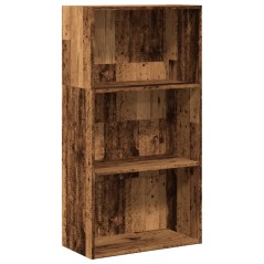 vidaXL Bücherregal Altholz-Optik 60x30x114 cm Holzwerkstoff