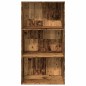 vidaXL Bücherregal Altholz-Optik 60x30x114 cm Holzwerkstoff vidaXL Bücherregal Altholz-Optik 60x30x114 cm Holzwerkstoff