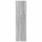 vidaXL Bücherregal Grau Sonoma 60x30x114 cm Holzwerkstoff vidaXL Bücherregal Grau Sonoma 60x30x114 cm Holzwerkstoff