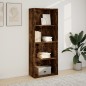 vidaXL Bücherregal Räuchereiche 60x30x152 cm Holzwerkstoff vidaXL Bücherregal Räuchereiche 60x30x152 cm Holzwerkstoff