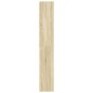 vidaXL Bücherregal Sonoma-Eiche 60x30x189 cm Holzwerkstoff vidaXL Bücherregal Sonoma-Eiche 60x30x189 cm Holzwerkstoff