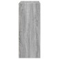 vidaXL Bücherregal Grau Sonoma 80x30x77 cm Holzwerkstoff vidaXL Bücherregal Grau Sonoma 80x30x77 cm Holzwerkstoff