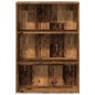 vidaXL Bücherregal Altholz-Optik 80x30x114 cm Holzwerkstoff vidaXL Bücherregal Altholz-Optik 80x30x114 cm Holzwerkstoff