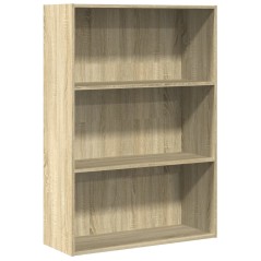 vidaXL Bücherregal Sonoma-Eiche 80x30x114 cm Holzwerkstoff