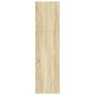 vidaXL Bücherregal Sonoma-Eiche 80x30x114 cm Holzwerkstoff vidaXL Bücherregal Sonoma-Eiche 80x30x114 cm Holzwerkstoff