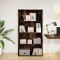 vidaXL Bücherregal Räuchereiche 80x30x152 cm Holzwerkstoff vidaXL Bücherregal Räuchereiche 80x30x152 cm Holzwerkstoff