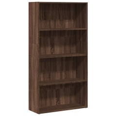 vidaXL Bücherregal Braun Eichen-Optik 80x30x152 cm Holzwerkstoff