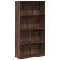 vidaXL Bücherregal Braun Eichen-Optik 80x30x152 cm Holzwerkstoff vidaXL Bücherregal Braun Eichen-Optik 80x30x152 cm Holzwerkstoff