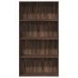 vidaXL Bücherregal Braun Eichen-Optik 80x30x152 cm Holzwerkstoff vidaXL Bücherregal Braun Eichen-Optik 80x30x152 cm Holzwerkstoff