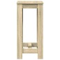 vidaXL Bartisch Sonoma-Eiche 51x50x103,5 cm Holzwerkstoff vidaXL Bartisch Sonoma-Eiche 51x50x103,5 cm Holzwerkstoff