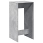 vidaXL Bartisch Betongrau 51x50x103,5 cm Holzwerkstoff vidaXL Bartisch Betongrau 51x50x103,5 cm Holzwerkstoff