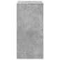 vidaXL Bartisch Betongrau 51x50x103,5 cm Holzwerkstoff vidaXL Bartisch Betongrau 51x50x103,5 cm Holzwerkstoff