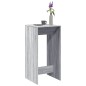 vidaXL Bartisch Grau Sonoma 51x50x103,5 cm Holzwerkstoff vidaXL Bartisch Grau Sonoma 51x50x103,5 cm Holzwerkstoff