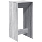 vidaXL Bartisch Grau Sonoma 51x50x103,5 cm Holzwerkstoff vidaXL Bartisch Grau Sonoma 51x50x103,5 cm Holzwerkstoff