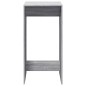 vidaXL Bartisch Grau Sonoma 51x50x103,5 cm Holzwerkstoff vidaXL Bartisch Grau Sonoma 51x50x103,5 cm Holzwerkstoff