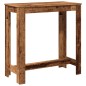 vidaXL Bartisch Altholz-Optik 102x50x103,5 cm Holzwerkstoff vidaXL Bartisch Altholz-Optik 102x50x103,5 cm Holzwerkstoff