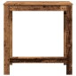 vidaXL Bartisch Altholz-Optik 102x50x103,5 cm Holzwerkstoff vidaXL Bartisch Altholz-Optik 102x50x103,5 cm Holzwerkstoff