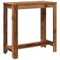 vidaXL Bartisch Altholz-Optik 102x50x103,5 cm Holzwerkstoff vidaXL Bartisch Altholz-Optik 102x50x103,5 cm Holzwerkstoff