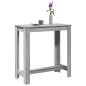 vidaXL Bartisch Grau Sonoma 102x50x103,5 cm Holzwerkstoff vidaXL Bartisch Grau Sonoma 102x50x103,5 cm Holzwerkstoff