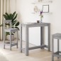 vidaXL Bartisch Grau Sonoma 102x50x103,5 cm Holzwerkstoff vidaXL Bartisch Grau Sonoma 102x50x103,5 cm Holzwerkstoff