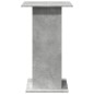 vidaXL Bartisch mit Ablagen Betongrau 60x60x102 cm Holzwerkstoff vidaXL Bartisch mit Ablagen Betongrau 60x60x102 cm Holzwerkstoff