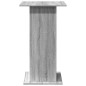 vidaXL Bartisch mit Ablagen Grau Sonoma 60x60x102 cm Holzwerkstoff vidaXL Bartisch mit Ablagen Grau Sonoma 60x60x102 cm Holzwerkstoff