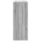 vidaXL Bartisch mit Regal Grau Sonoma 90x40x103,5 cm Holzwerkstoff vidaXL Bartisch mit Regal Grau Sonoma 90x40x103,5 cm Holzwerkstoff