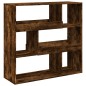 vidaXL Bücherregal/Raumteiler Räuchereiche 100x33x94,5 cm vidaXL Bücherregal/Raumteiler Räuchereiche 100x33x94,5 cm