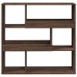vidaXL Bücherregal/Raumteiler Braun Eichen-Optik 100x33x94,5 cm vidaXL Bücherregal/Raumteiler Braun Eichen-Optik 100x33x94,5 cm