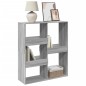 vidaXL Bücherregal/Raumteiler Grau Sonoma 100x33x115 cm vidaXL Bücherregal/Raumteiler Grau Sonoma 100x33x115 cm