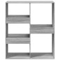 vidaXL Bücherregal/Raumteiler Grau Sonoma 100x33x115 cm vidaXL Bücherregal/Raumteiler Grau Sonoma 100x33x115 cm