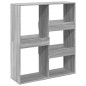 vidaXL Bücherregal/Raumteiler Grau Sonoma 100x33x115 cm vidaXL Bücherregal/Raumteiler Grau Sonoma 100x33x115 cm