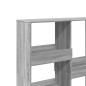 vidaXL Bücherregal/Raumteiler Grau Sonoma 100x33x115 cm vidaXL Bücherregal/Raumteiler Grau Sonoma 100x33x115 cm