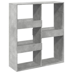 vidaXL Bücherregal/Raumteiler Betongrau 100x33x115 cm