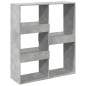 vidaXL Bücherregal/Raumteiler Betongrau 100x33x115 cm vidaXL Bücherregal/Raumteiler Betongrau 100x33x115 cm