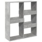 vidaXL Bücherregal/Raumteiler Betongrau 100x33x115 cm vidaXL Bücherregal/Raumteiler Betongrau 100x33x115 cm