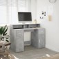 vidaXL LED-Schreibtisch Betongrau 120x55x91 cm Holzwerkstoff vidaXL LED-Schreibtisch Betongrau 120x55x91 cm Holzwerkstoff