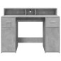 vidaXL LED-Schreibtisch Betongrau 120x55x91 cm Holzwerkstoff vidaXL LED-Schreibtisch Betongrau 120x55x91 cm Holzwerkstoff