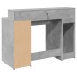 vidaXL LED-Schreibtisch Betongrau 120x55x91 cm Holzwerkstoff vidaXL LED-Schreibtisch Betongrau 120x55x91 cm Holzwerkstoff