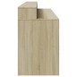 vidaXL LED-Schreibtisch Sonoma-Eiche 200x55x91 cm Holzwerkstoff vidaXL LED-Schreibtisch Sonoma-Eiche 200x55x91 cm Holzwerkstoff