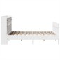 vidaXL Massivholzbett ohne Matratze Weiß 160x200 Kiefernholz vidaXL Massivholzbett ohne Matratze Weiß 160x200 Kiefernholz