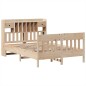 vidaXL Massivholzbett ohne Matratze 140x200 cm Kiefernholz vidaXL Massivholzbett ohne Matratze 140x200 cm Kiefernholz