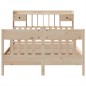 vidaXL Massivholzbett ohne Matratze 140x200 cm Kiefernholz vidaXL Massivholzbett ohne Matratze 140x200 cm Kiefernholz